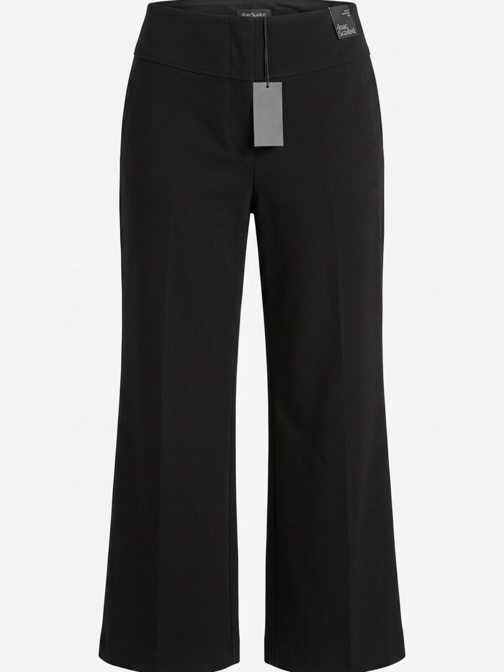 Dear Scarlett Magic Pants Black Straight Leg Pull-On Pants 3X NWT